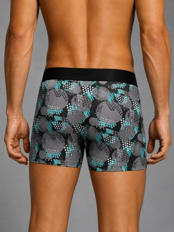 AeroFlex Shadow Printed Boxer Briefs for Men